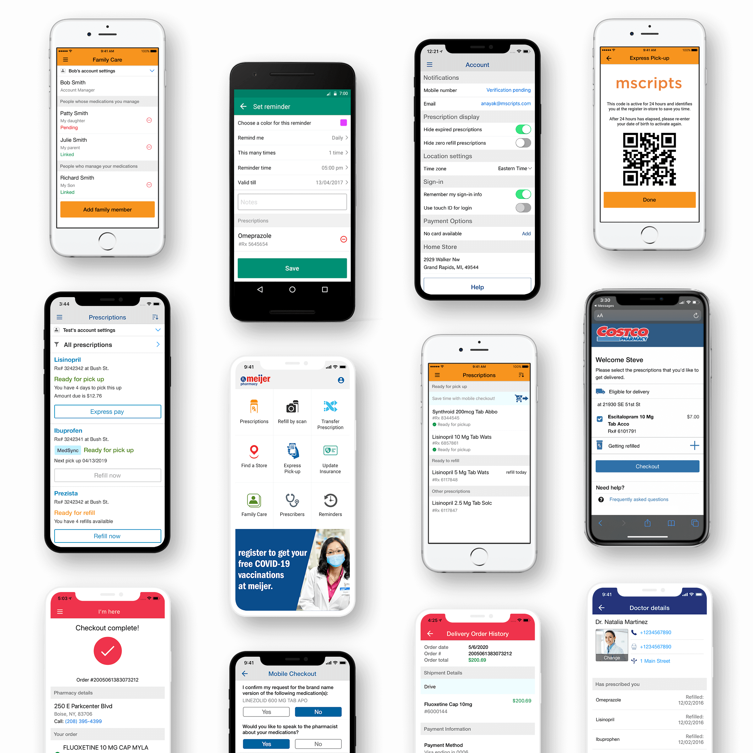 Mobile app showcase